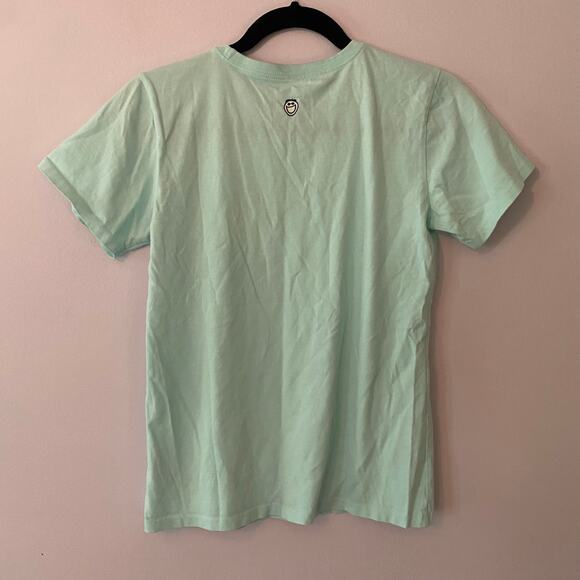 Life Is Good Blue Outdoors Short Sleeve T-Shirt Cotton Gorpcore Women's size XS - Picture 6 of 10